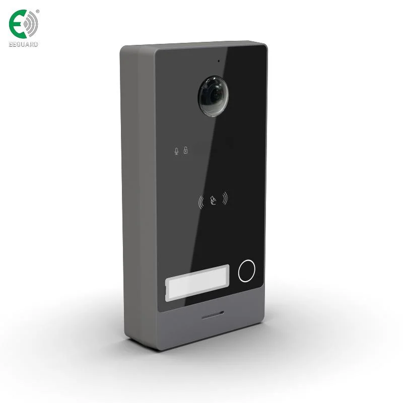 TCP/IP Wire Video Intercom System Door Phones with Tuya for Multi Apartment