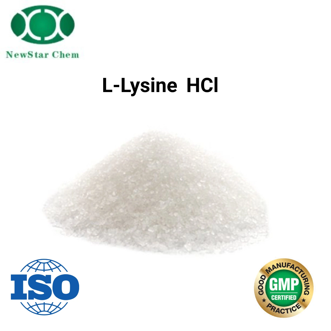 L-Lysine HCl Powder CAS 10098-89-2 USP API