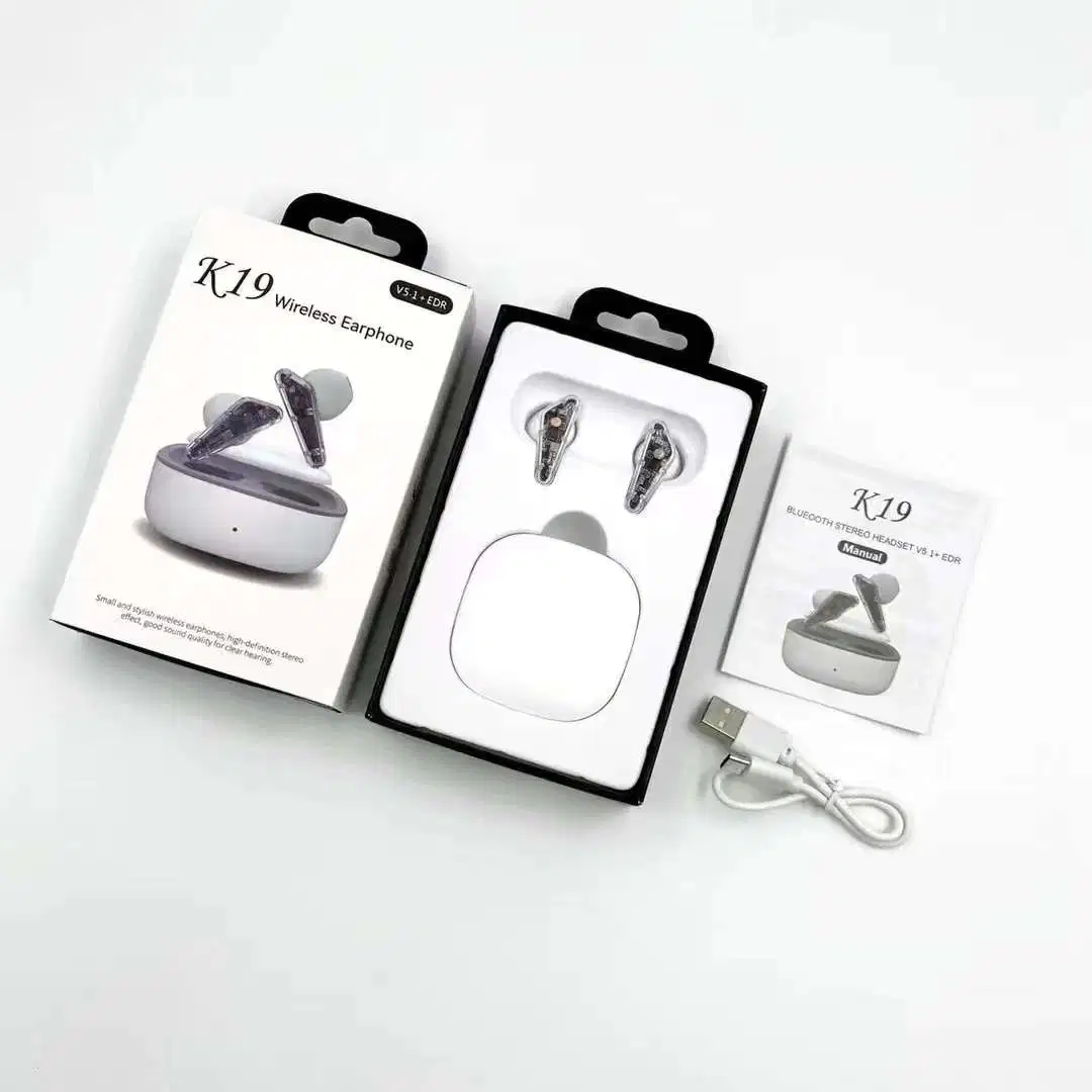 K19 auriculares inalámbricos auriculares estéreo intrauditivos inalámbricos para teléfonos móviles Auriculares de alta calidad