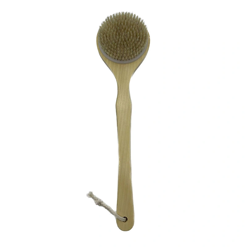 Long Handle Bristles Body Scrubber for Exfoliating and Smoothing Skin