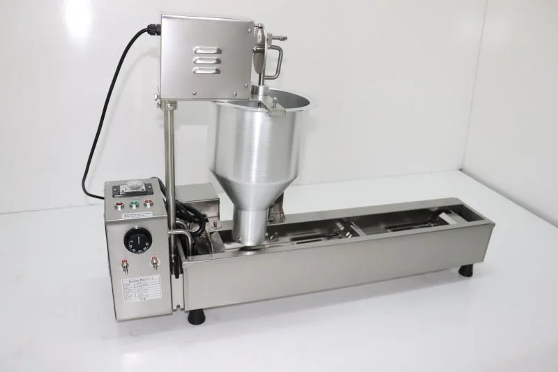 Entièrement automatique Auto commerciale industrielle Mini Mochi Maker vitrage de remplissage des distributeurs automatiques de friture Donut Making Machine