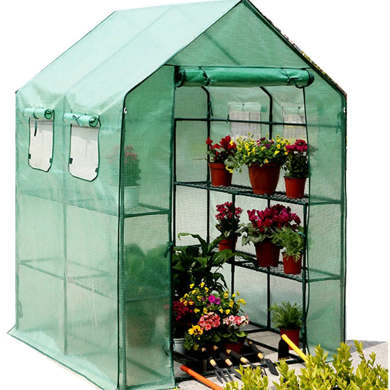 Fabricante Hogar pequeño portátil invernadero Jardín Tomato Flor caminar en Pequeñas Casas Verdes para Jardín