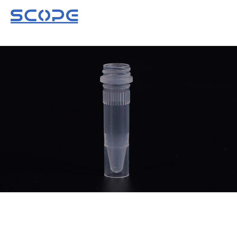 Laboratory Disposable Consumable 0.5ml 1.5ml 2.0ml Screw Cap Micro Tube