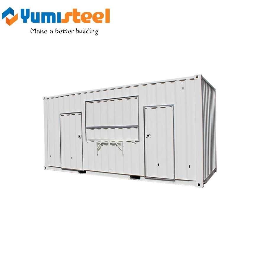 Quick Installation Sandwich Panel Shipping Container for Mobile Restaurant/Mobile Hospital/Prefab House