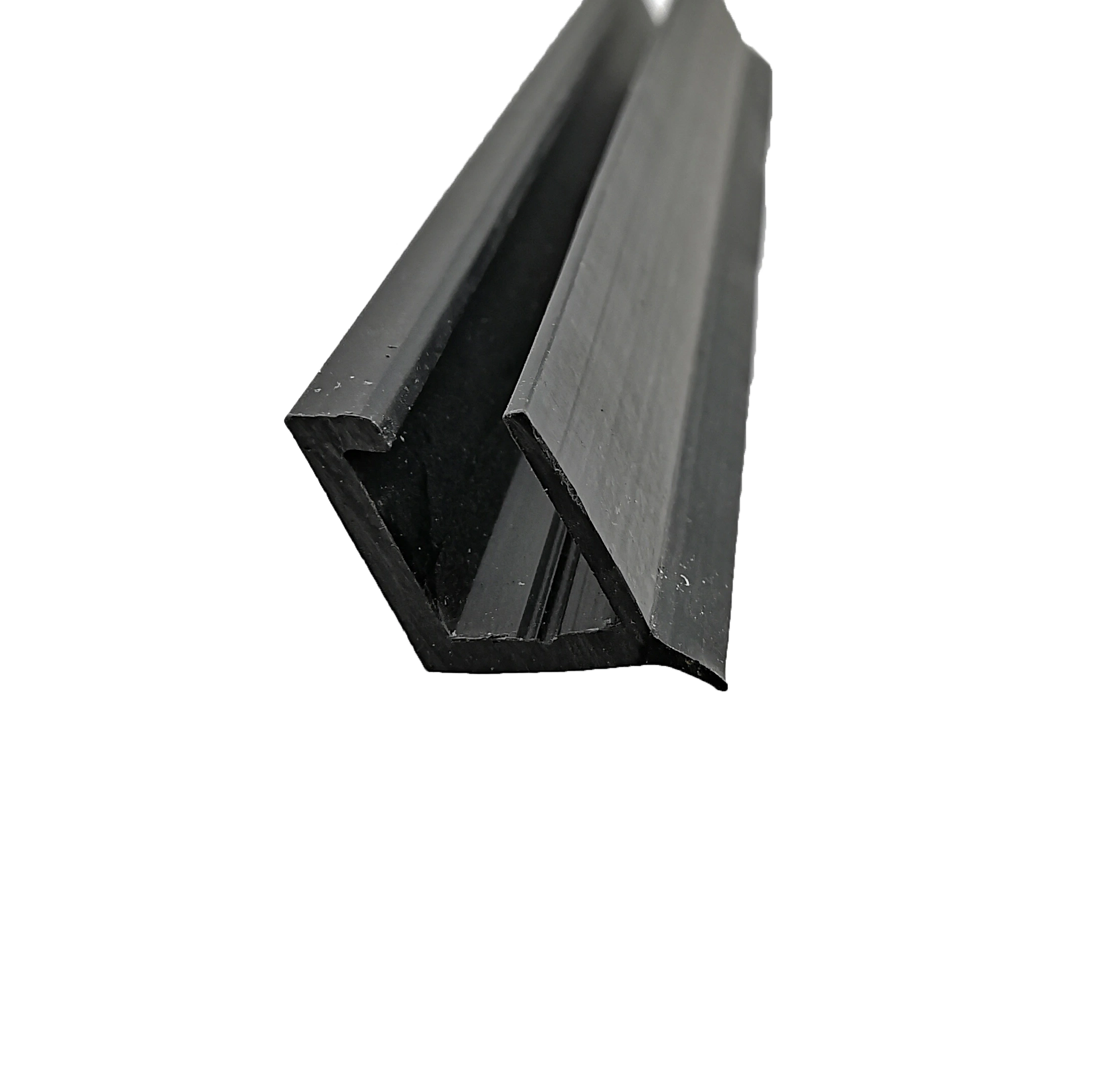 Customized Rigid Black Plastic/PVC Extrusion Profile for Window and Door