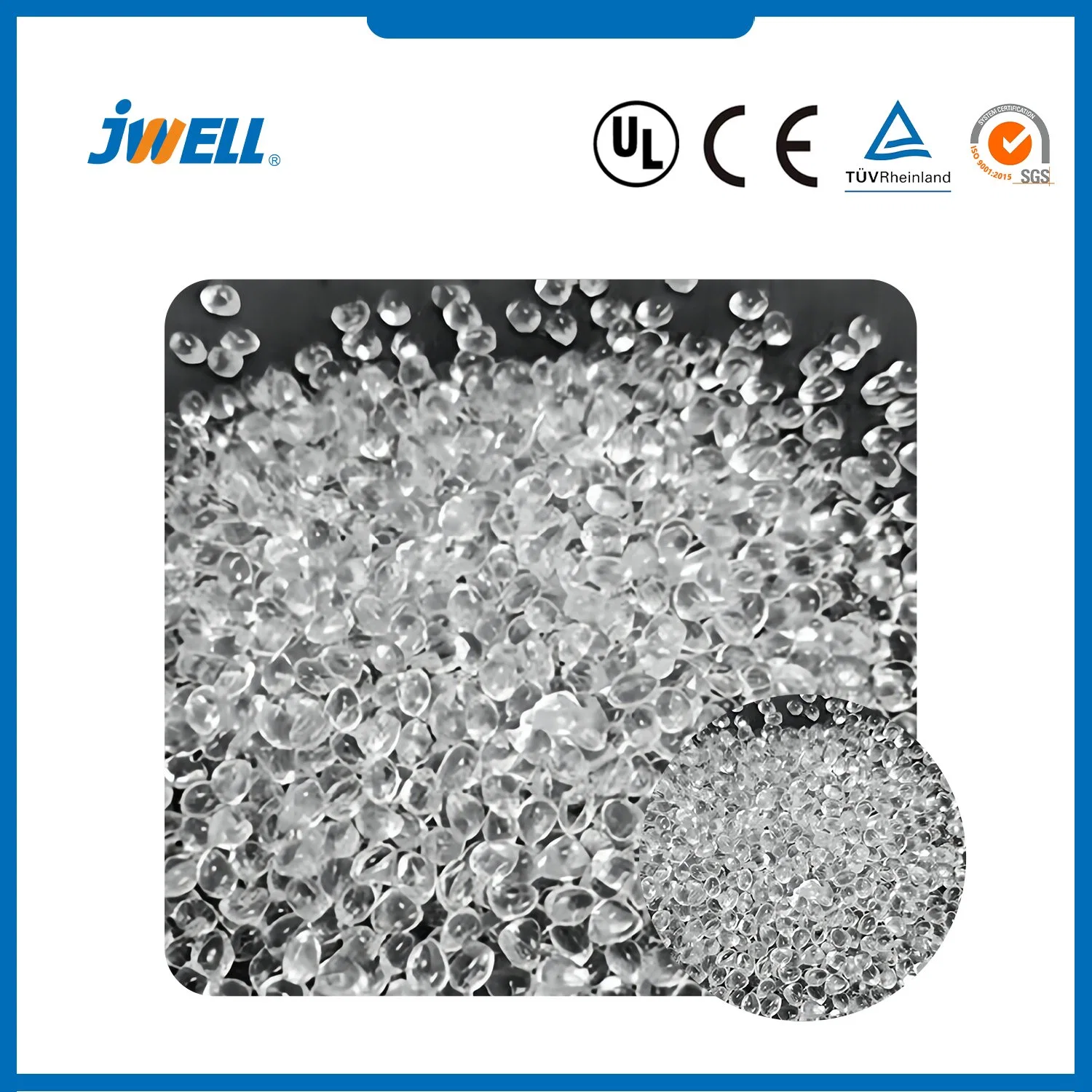 Jwell Cjwh75/Cjwh95 PU/reacción de TPU gránulos de máquina de hacer plástico Pelletizer costo