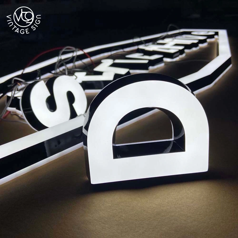 Shop Front Signs LED Frontlit Channel Letters Mini Letter Signage