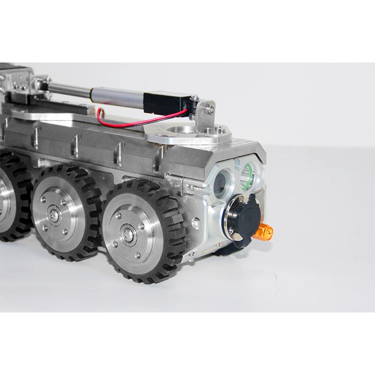 360 Grad drehen CCTV-Industrierohr Kanalrohr Video Inspektion Crawler Rov Robot Camera