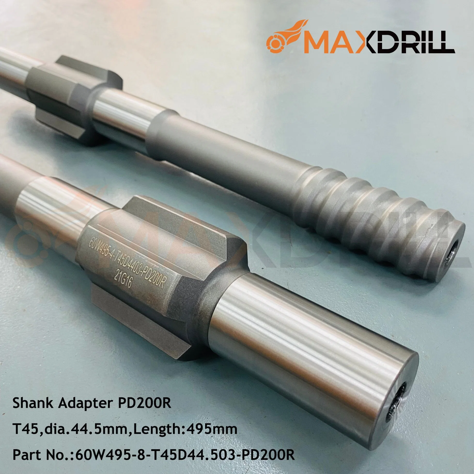Maxdrill Pd200 Rock Tools R32 Shank Adapter Parts Shank Rod