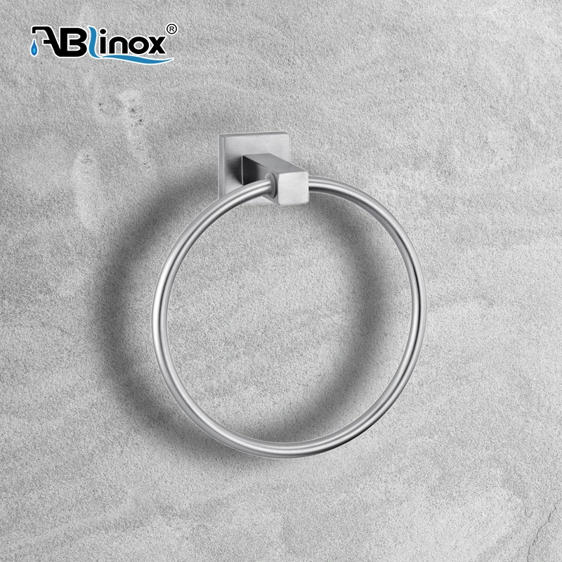 Ablinox Home Simple Design Stainless Steel Bathroom Accessory Towel Ring