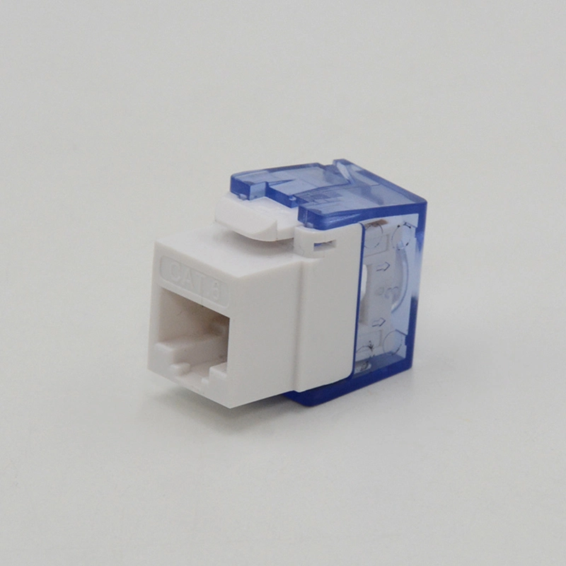 Démontable sans outils CAT6 RJ45 Keystone Jack 180 degré