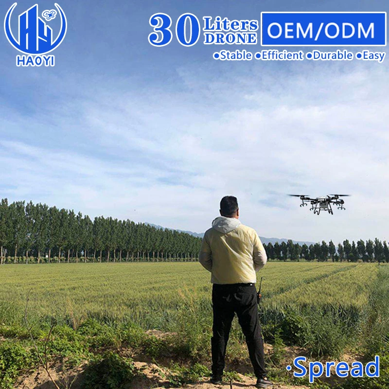 30L rociado esparcido Drones fumigación Spray Protección de plantas Spray Drone Máquina