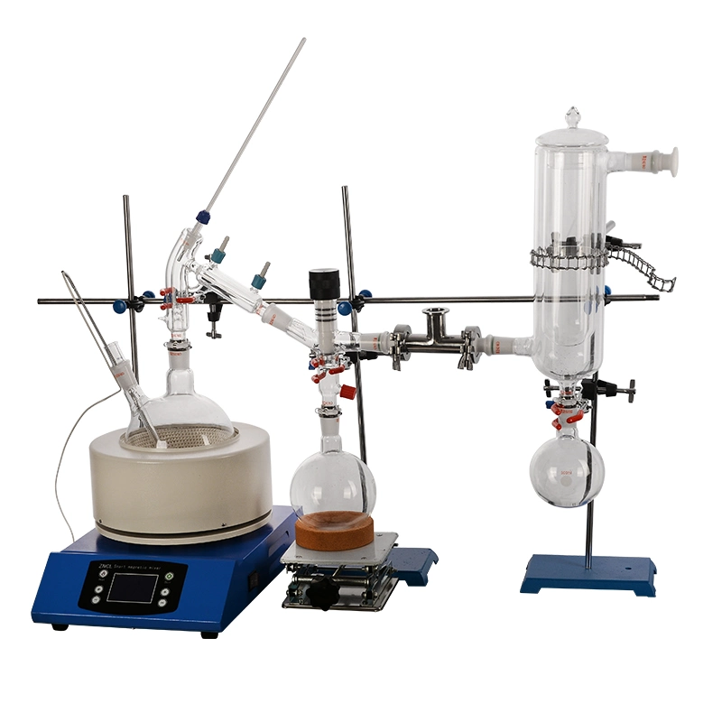 Destilación completas llave en mano de camino corto de corto alcance de la destilación molecular Precio