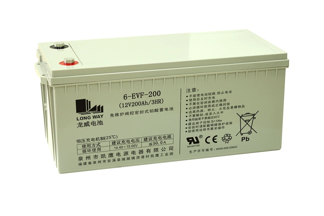 6-Evf-200 (12V200AH/3HR) Deep Cycle Battery