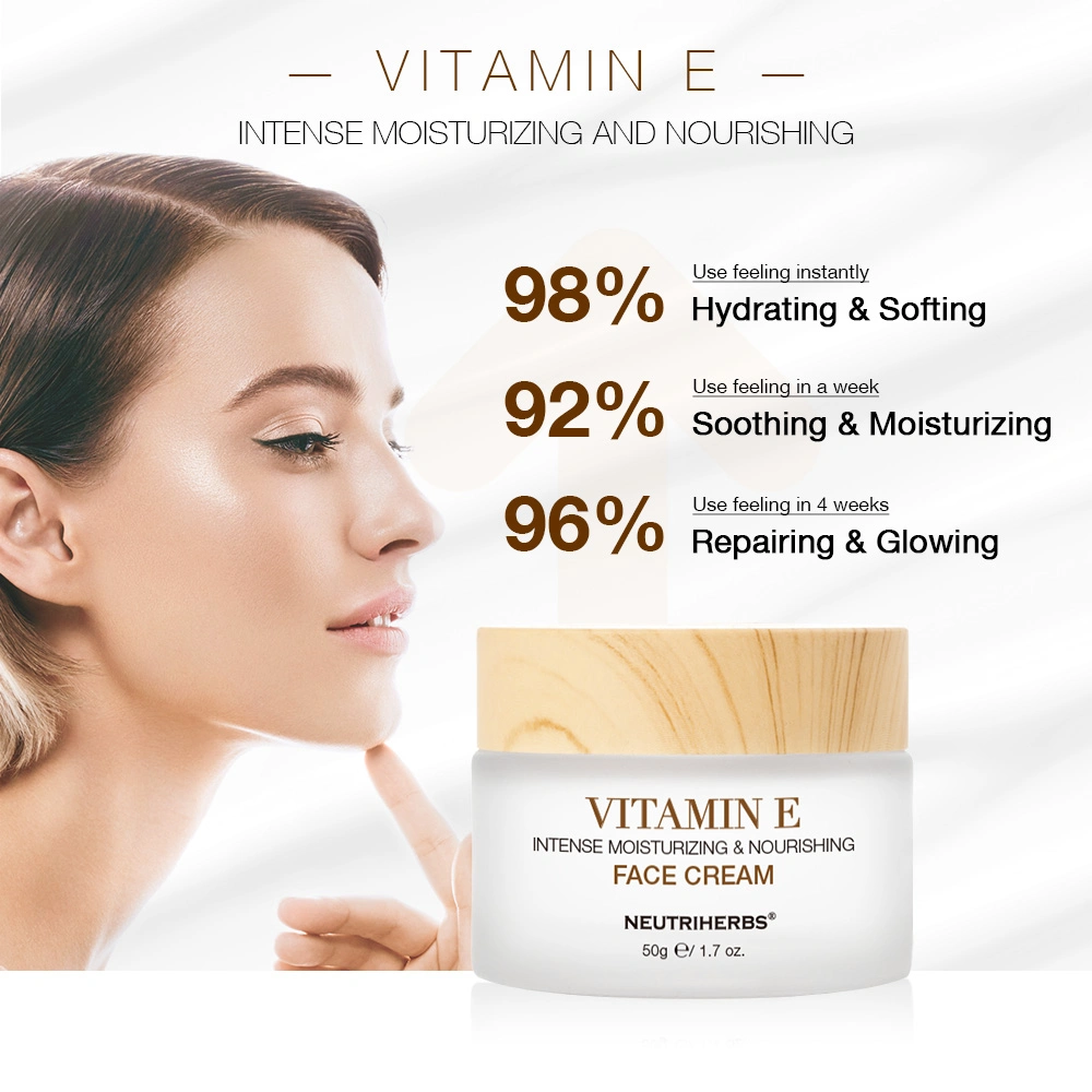 Private label Vitamin E Natural Extract Nouishing Face Cream