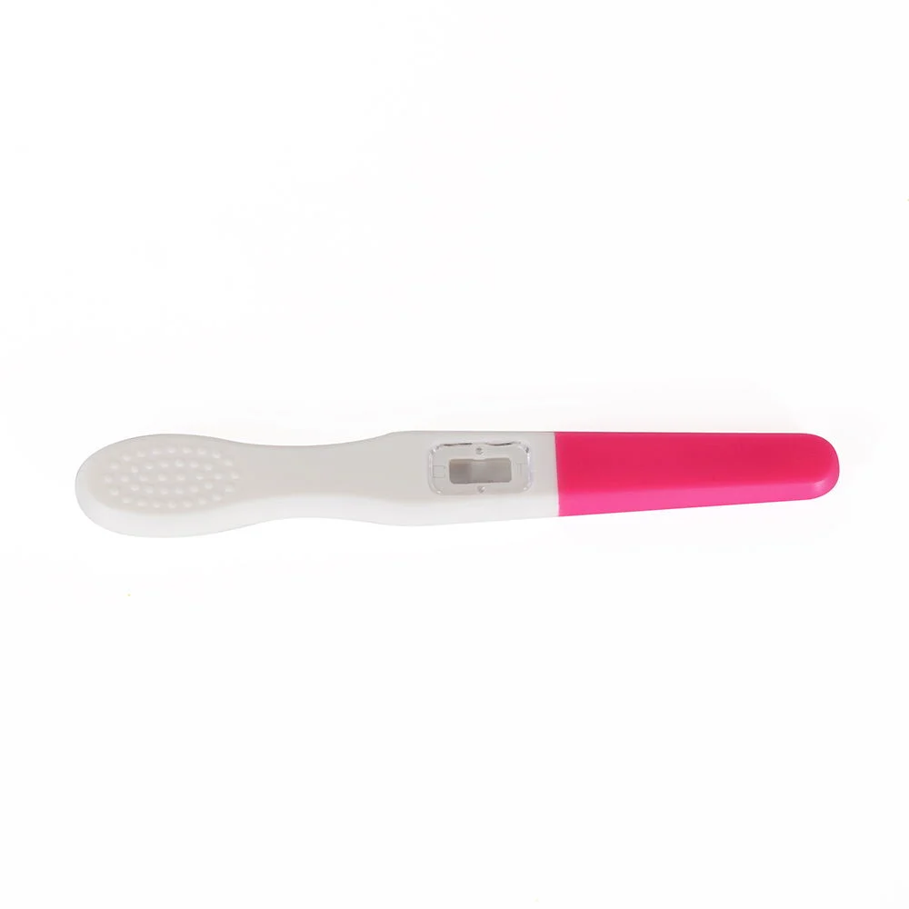 Step-by-step simple high-precision LH positive detection product pink ovulation test midstream