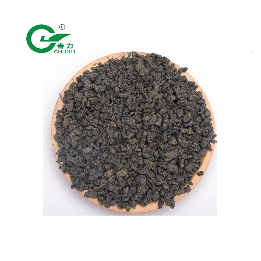 Chinese Tea Green Tea Gunpowder Slimming Tea Organic 3505A Tea Factory Maroc