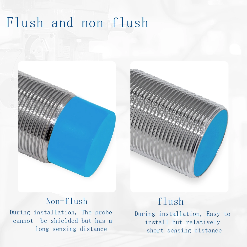 DC 2-Wire Normally Closed 300mA NPN M12 Non-Contact Inductive Proximity Sensor Switch