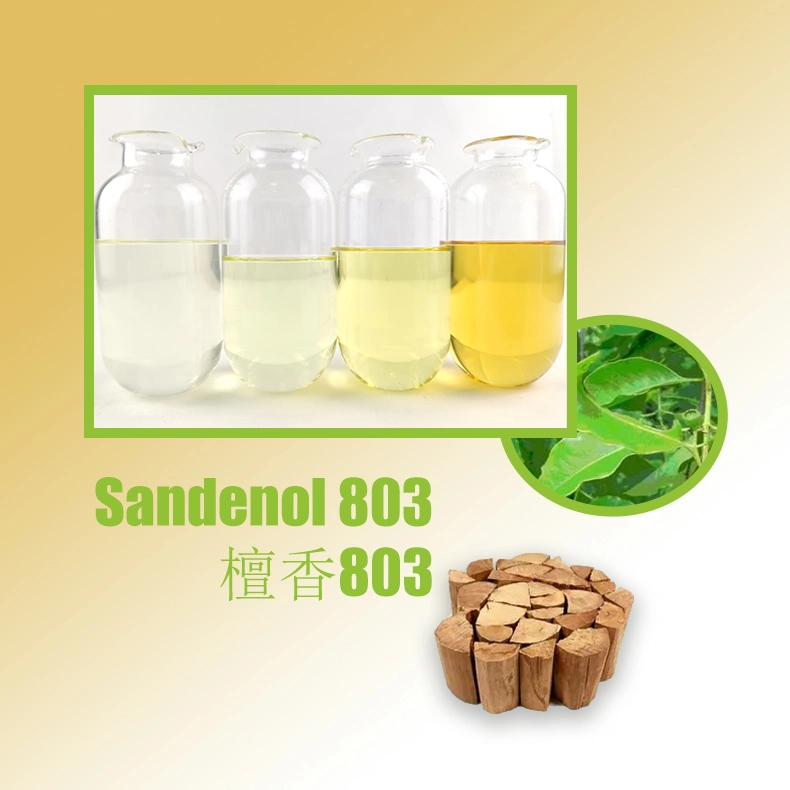 Perfume Fragrance Oil Sandenol 803 Synthetic Sandalwood Oil for Sale