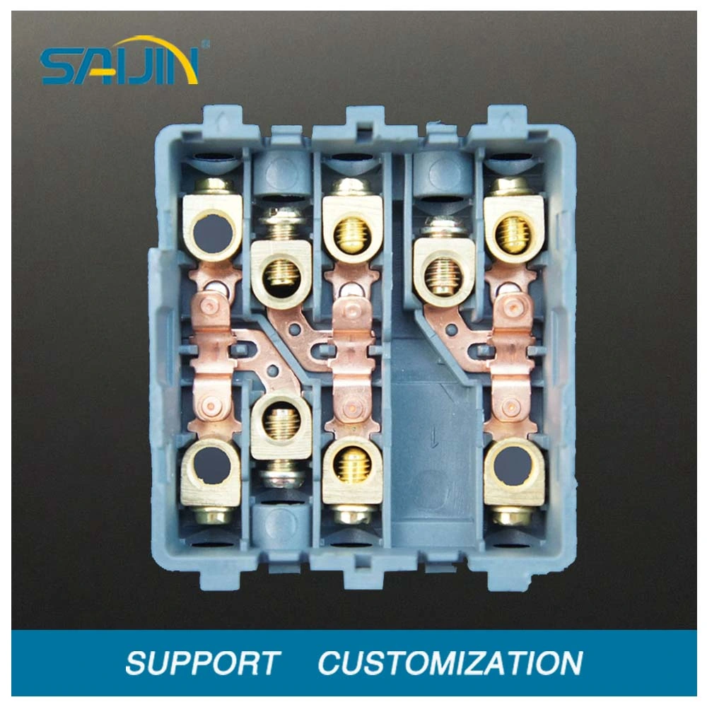 Electrical Brass Stamping Terminal Contact Part Metal Copper Switch Socket Block Contact