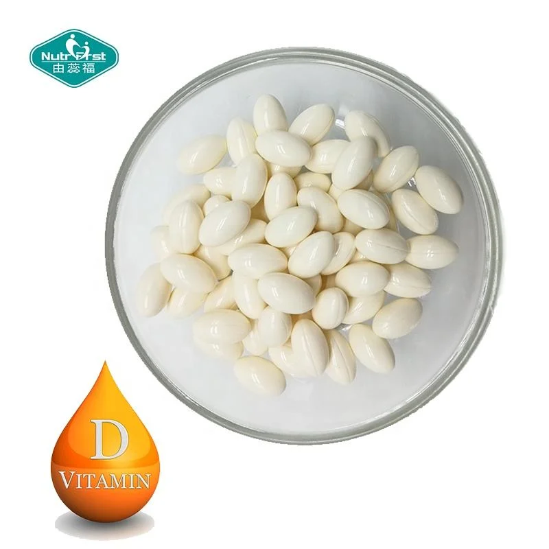 Kunden Customized Vegan Vitamin D3 Cholecalciferol Flüssige Kapseln Softgel VD3 Vitamin D3 5000iu für die Knochengesundheit