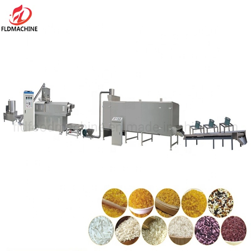 Broken Rice Reuse Nutritional Artificial Grains Making Line Production Equipment Machine