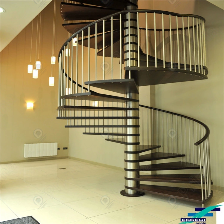 Prima Stairs Balustrade Customized Carbon Steel Spiral Staircase