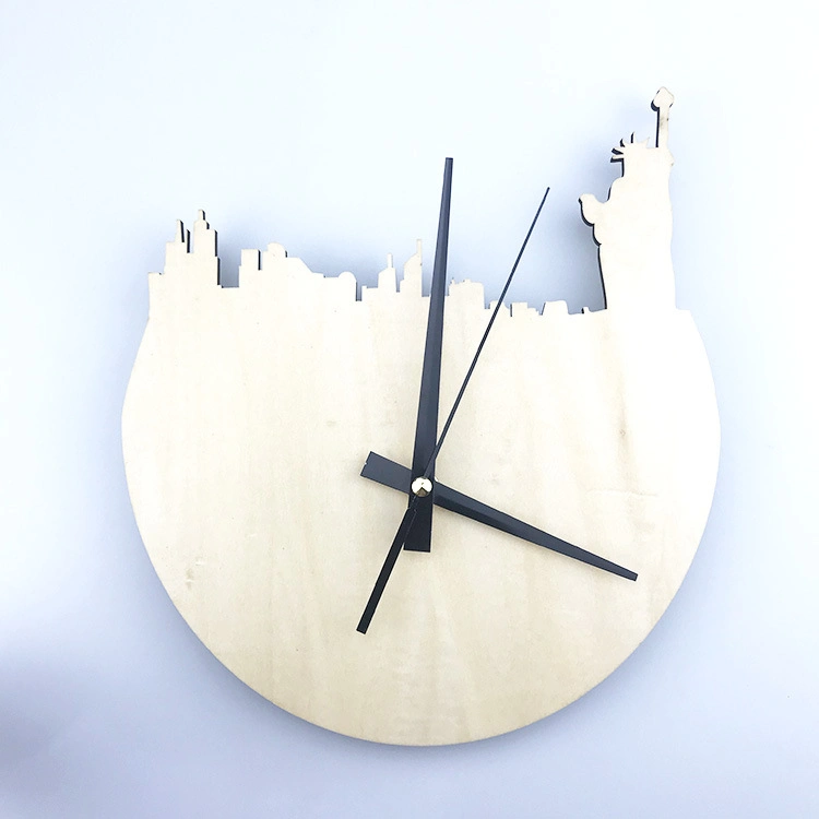 Custom Heat Transfer Pprinting Wall Clock Sublimation Blank Clock Surface for Decoration