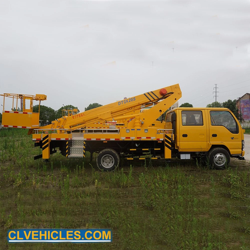 Isuzu 600p 700p 12 /14/16 metros de la Plataforma Antena eléctrica High-Altitude Operación carretilla