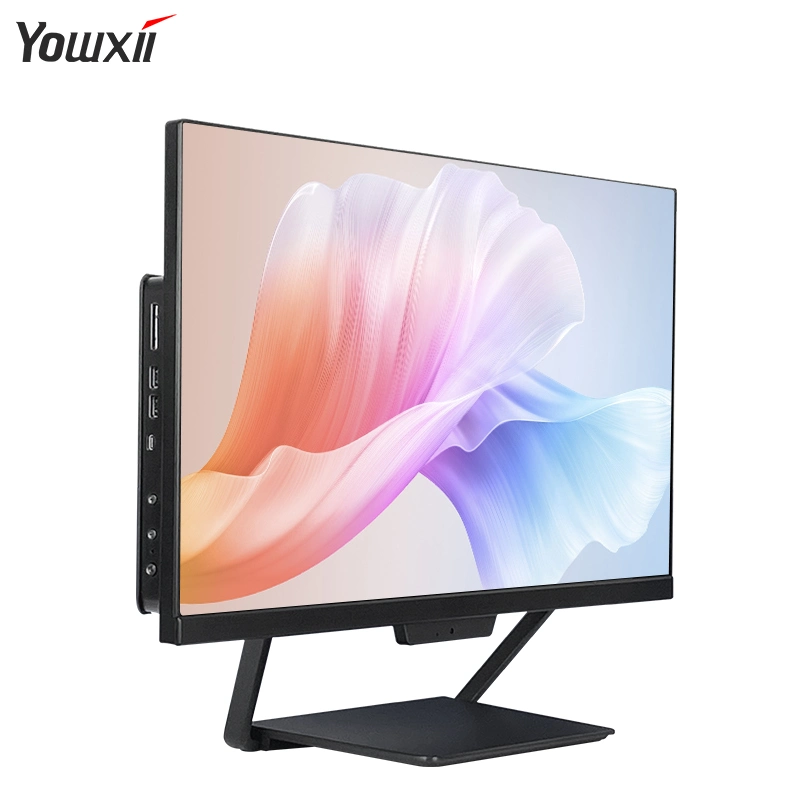 Yowxii 24 Inch All-in-One Desktop PC Custom Intel Core I3 I5 I7 All-in-One PC 8g RAM 240g SSD Business Gaming PC