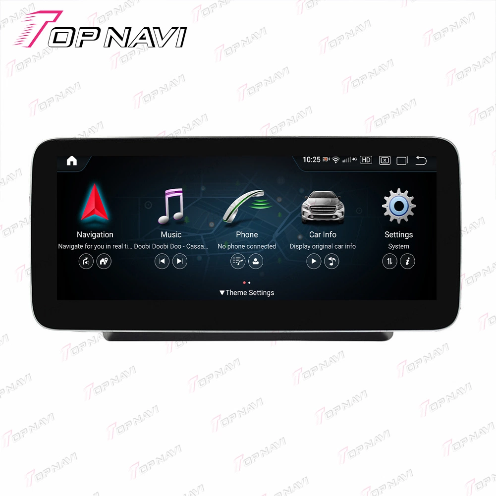 Android 11 10,25 pulgadas reproductor de altavoces Android Audio para Benz V Navegación GPS para coche clase 2016 2017 2018 W447