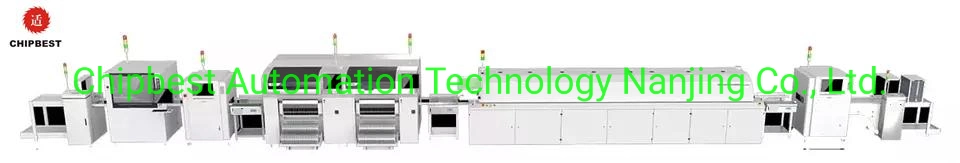 Línea SMT totalmente automática para montaje en PCB montaje de LED SMD Máquina para TV montaje tubo de producción T8 PCB Luz larga Ajuste el tubo automático de la lámpara