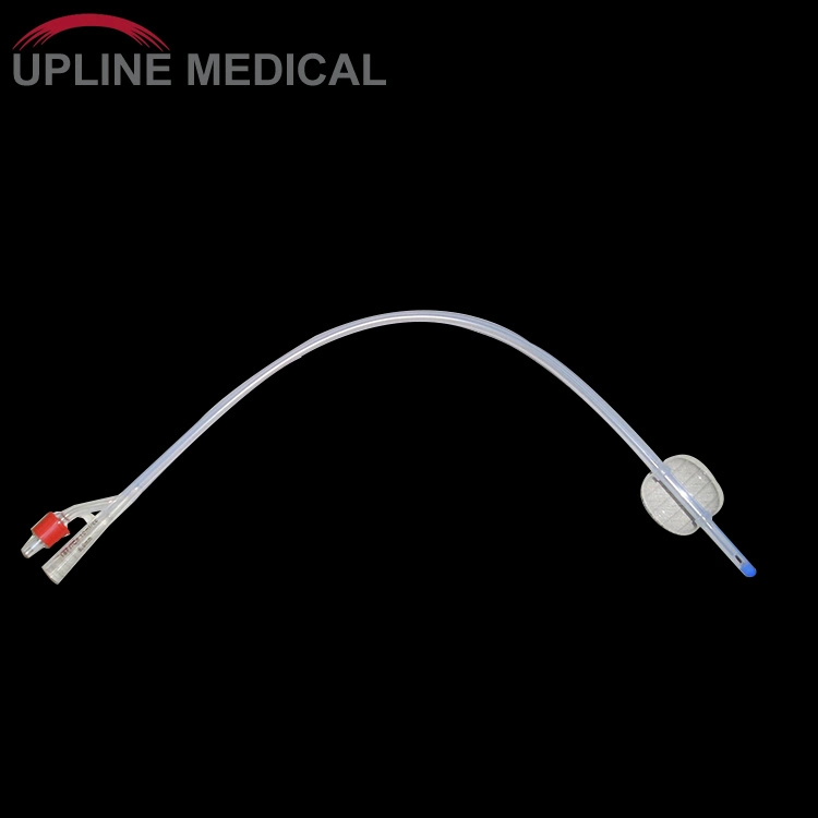 Sterile Medical Silicone Coated Latex Foley Catheter/Urethral Probe