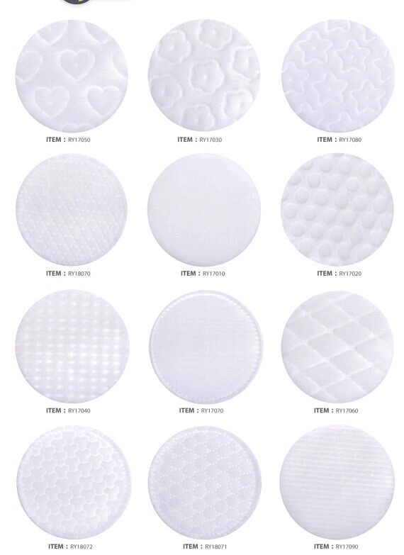 100% Natural Quality Cotton Degreasing Cosmetic Microfiber Pads Hot Sell Disposable Absorbent Remover Cotton Pads