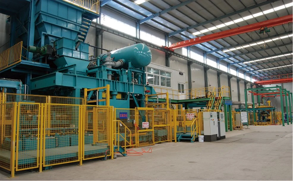 High Effective Foundry Machinery Supplier OEM Static Pressure Molding Line