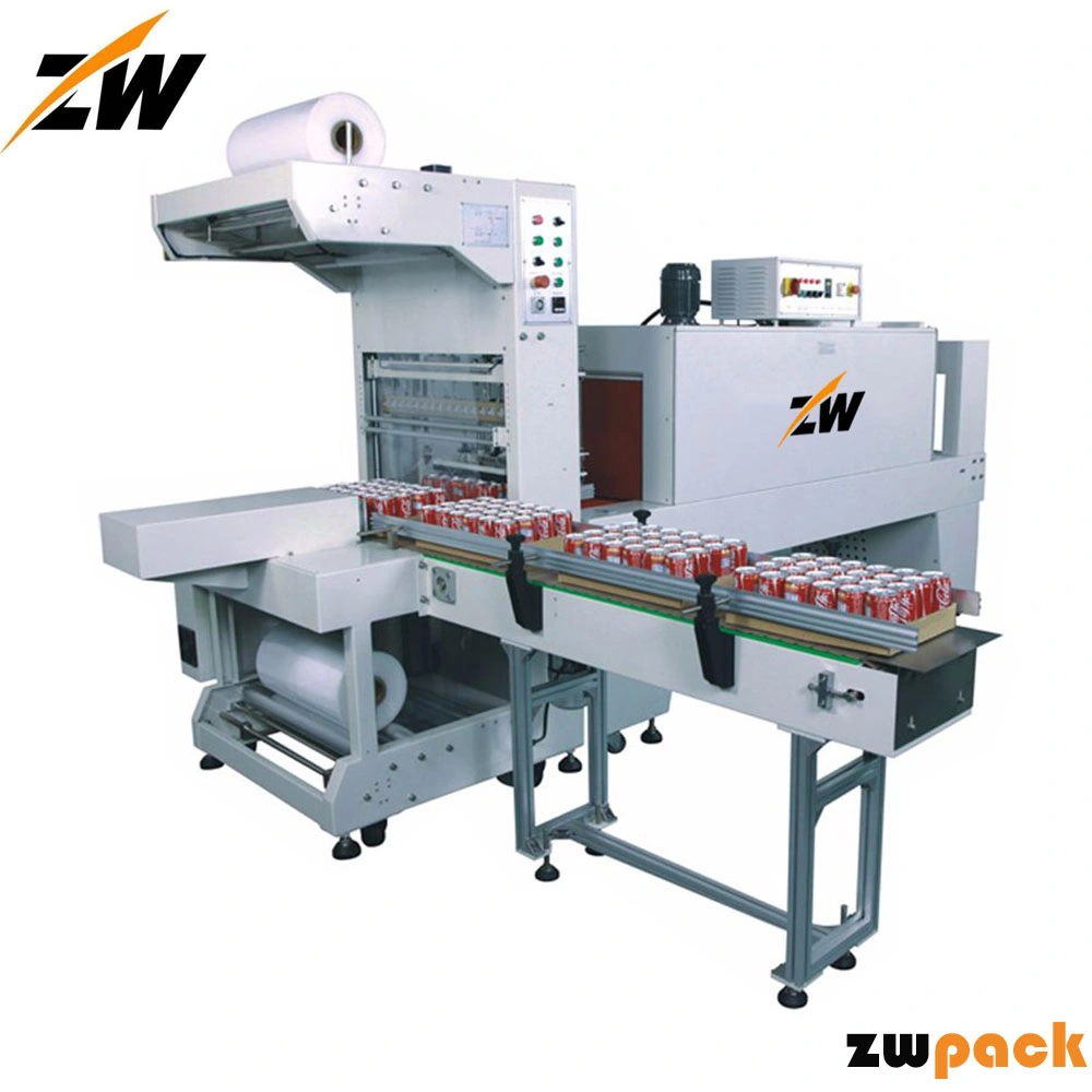 Coca Calo Cans Hot Shrinkage Package Machine/Automatic Sleeve Thermal Shrink Wrapping Machinery