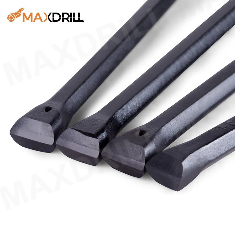 Maxdrill High Performance Hot Sale H22*108mm Shank Integral Drill Rod 800/1600/2400/3200/4000/4800mm Effective Length