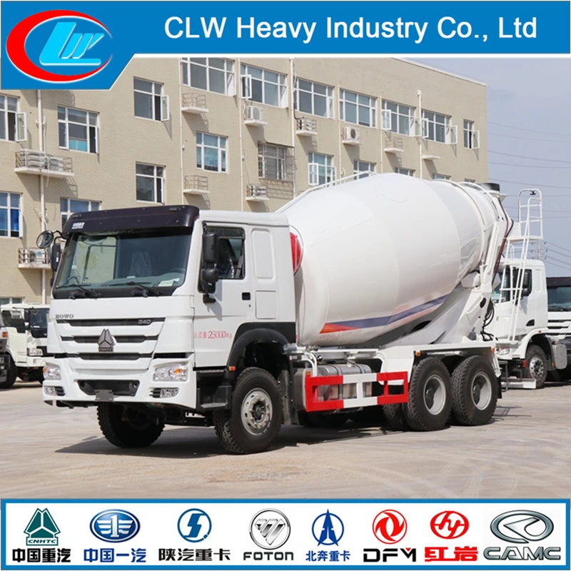 Sinotruk 8-10 Cbm Mixer Tanker Truck with 336HP Engine