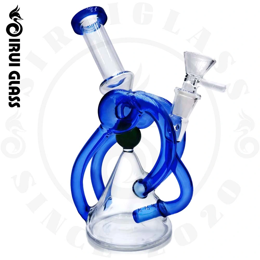 Functional Recycler Glass Water Pipe China Wholesale/Supplier Smoking Accessories Rolling Paper Hookah Shisha Glass Smoking Water Pipe Hand Glass Pipe