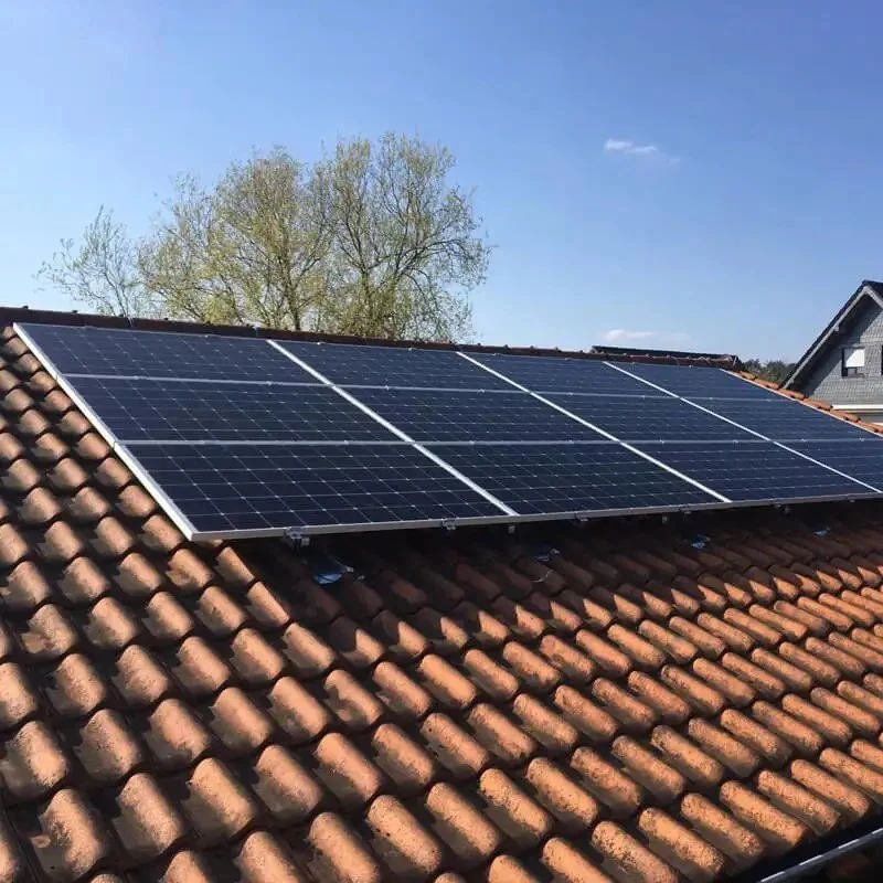 Amorphe Zelle 660W Hocheffizientes Solarkraftsystem Erneuerbare Energie