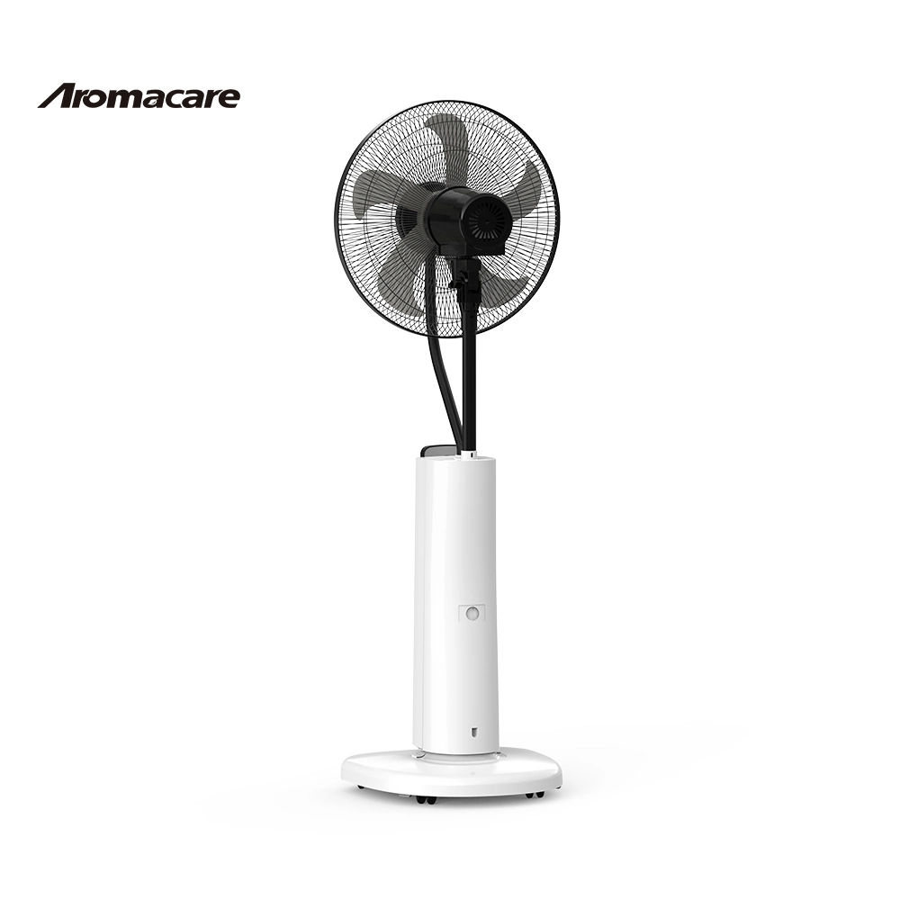 Aromacare 40cm 2L de agua fría del tanque de agua eléctrico de refrigeración de aire del ventilador de niebla con pantalla LED