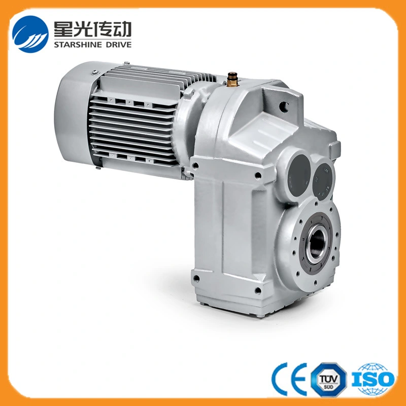 F37-157 Series Parallel Shaft Helical Geared Motor