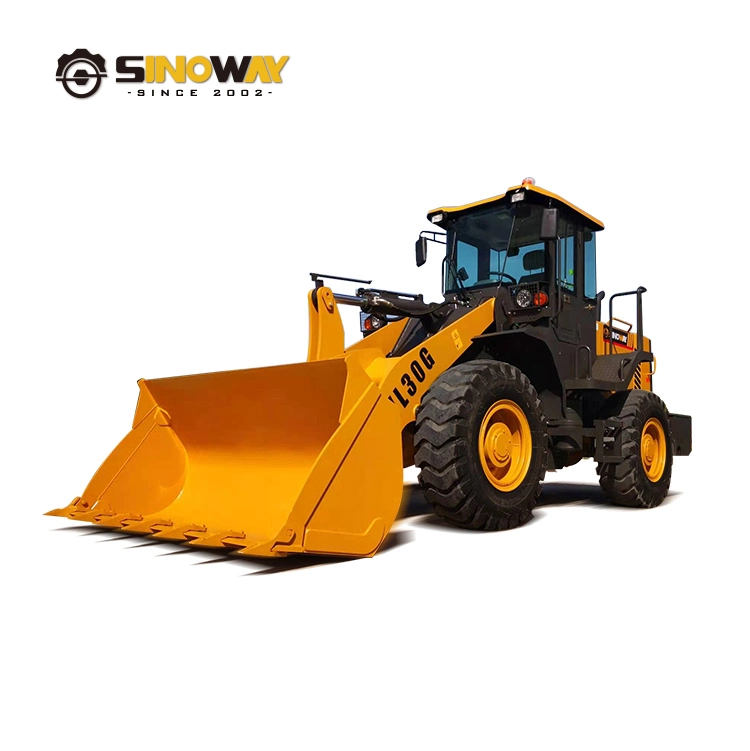 1 Ton 2 Ton 3 Ton Mini Wheeled Pay Loader Price 4 Tonne 5 Tonne 6 Tonne Compact Articulated Front End Whee Loader with Small Shovel Bucket and Forklift for Sale