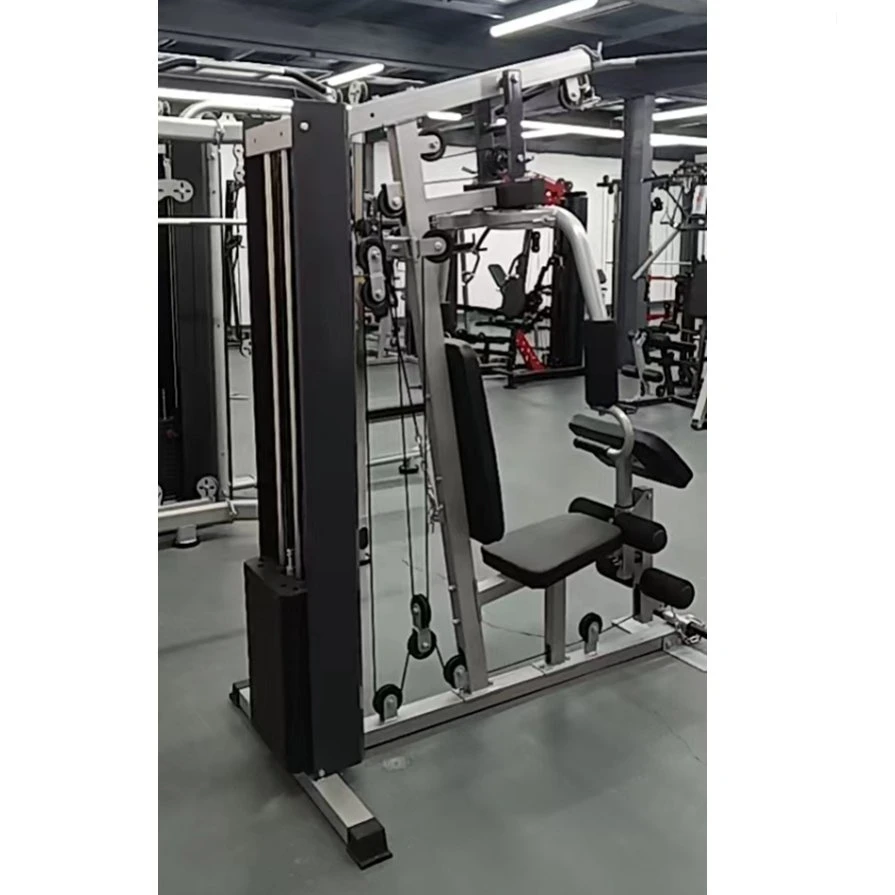 1 نظام Station Functional Trainer &amp; Home Gym System مع 50 كجم المقاومة