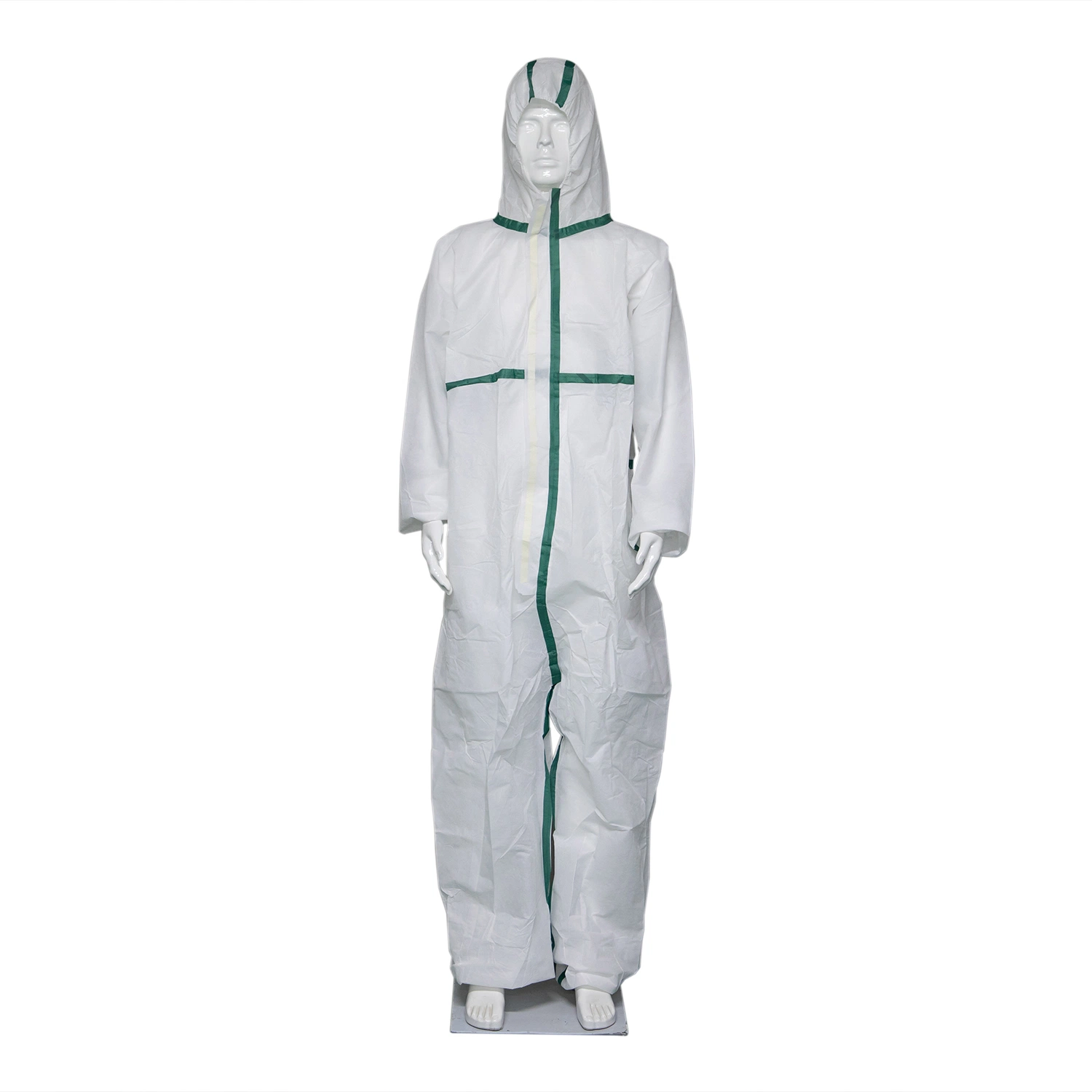 Type 4 5 6 Nonwoven Personal Protective Equipment Suit Disposable Isolation Coverall