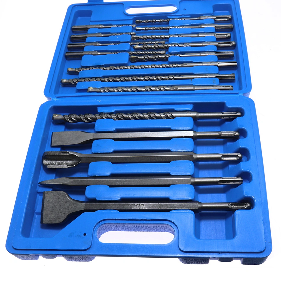 17PCS SDS Electric Hammer Drill Bit Set