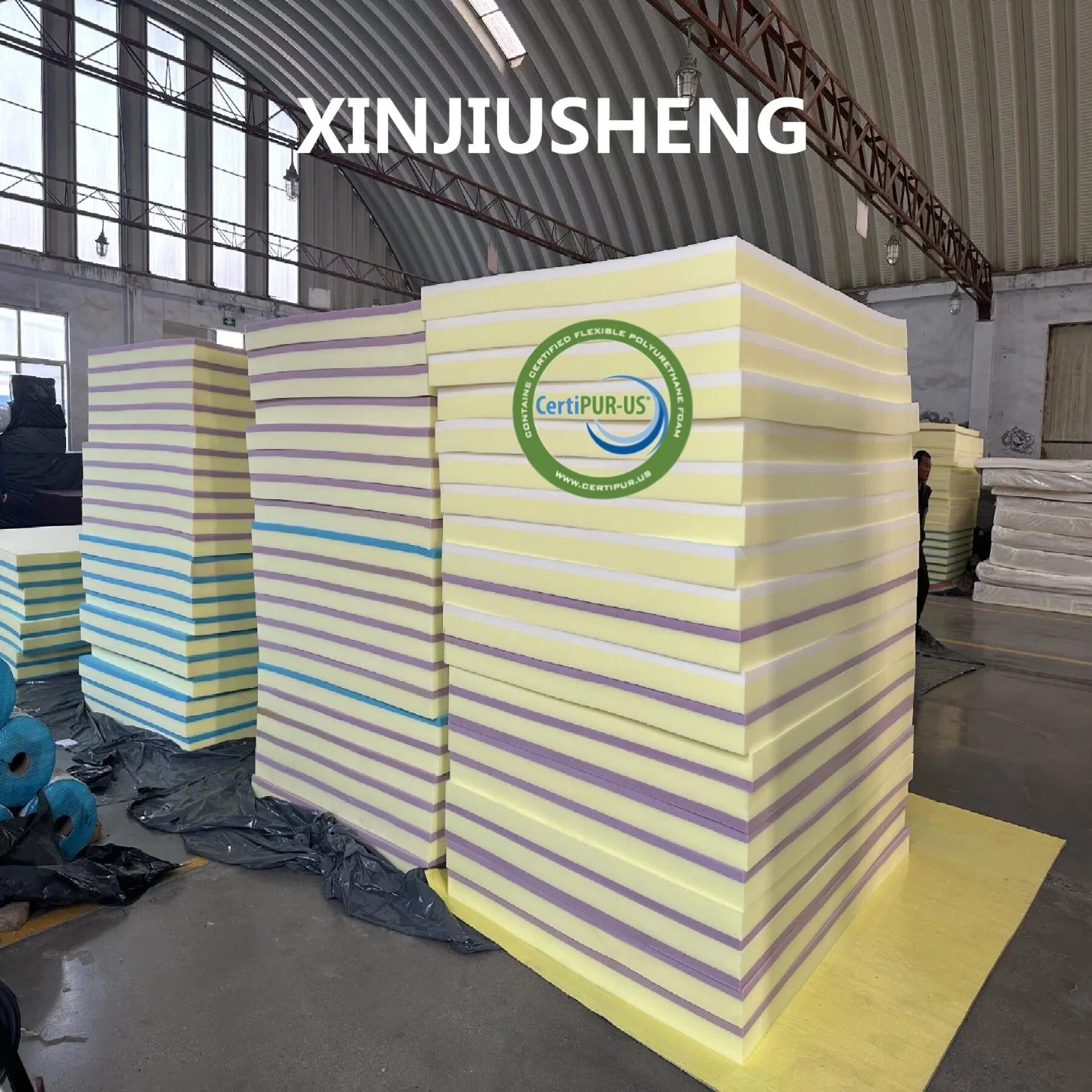 Widely Use in Mattress Production Flexible Roll Upholstery Foam Mattress