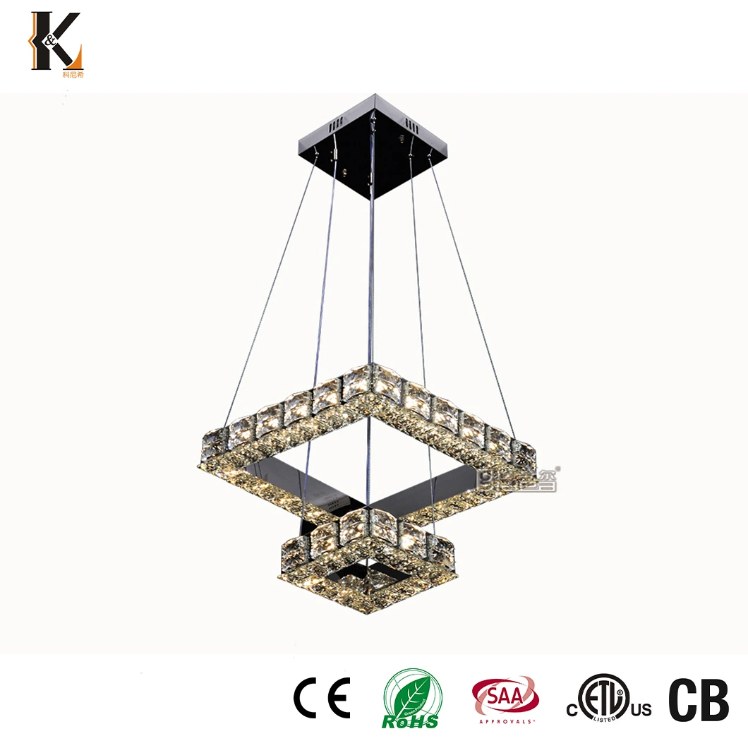 Chandelier Class Luxury China Sample Available Modern Smoky Grey Lustre crystal Large Chandeliers Loft Luxury Crystal Pendant Chandelier