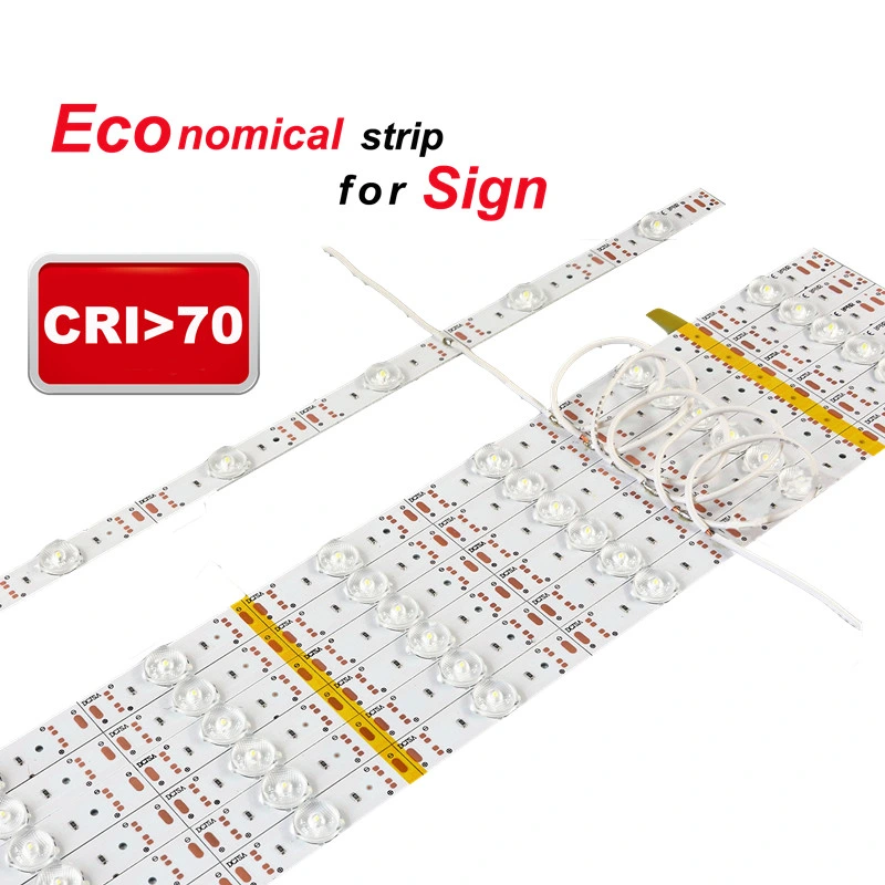 Double Sided Hanging Aluminum LED Edge Light LED Strips with Lens Bulkbuy Chinese Factory Prices