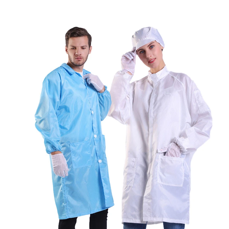 Antistatische/ESD-Overcoat-Overall-Bekleidung für Factory Lab